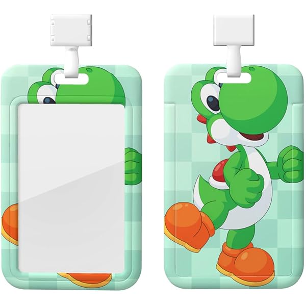 Amazon | [HJFSDFGD] ヨッシー パスケース 定期入れ Idカード