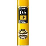 ぺんてる シャープペン芯 アイン シュタイン芯 C275-4B 0.5mm 4B