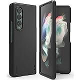【Ringke】Galaxy Z Fold3 ケース SLIM PC 黄ばみなし 超薄型 落下防止 耐衝撃 薄型 極薄 軽量 スリム スマホケース スマホカバー ギャラクシーZフォールド3 - Black