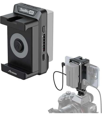 Amazon.co.jp: Accsoon SeeMo 4K HDMIビデオキャプチャアダプター