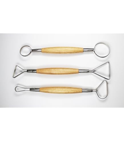 Amazon | 陶芸用品 陶芸道具 セット 陶芸 6本セット 小道具 粘土 かき