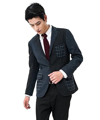 Green Label Relaxing Crazy Tweed 3-button Jacket 3122-186-0472 Green Label Relaxing Crazy Tweed 3-button Jacket 3122-186-0472