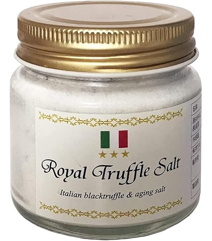 Amazon.co.jp: トリュフ塩 50g 三ツ星 ロイヤルトリュフソルト 黒