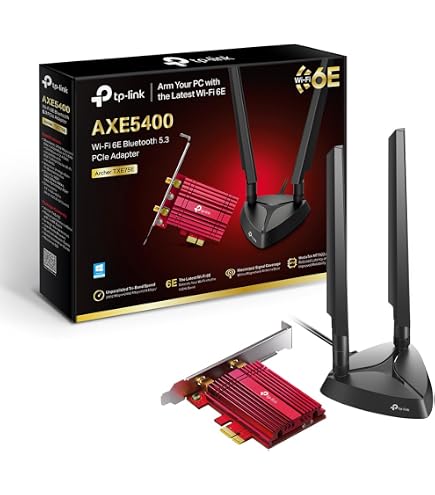 TP-Link WiFi 7 Bluetooth 5.4 PCIe Adapter Archer TBE550E/A