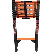 Amazon.co.jp: 【日本企業】 SKK はしご 3.9m 伸縮 伸縮はしご 耐荷重