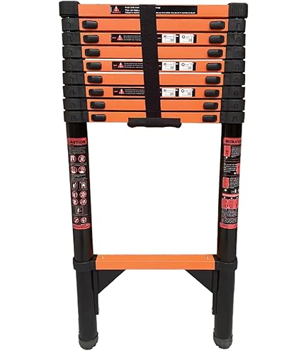 Amazon.co.jp: RIKADE 伸縮はしご 耐荷重150kg 軽量 持ち運び