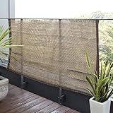 タカショー シェードオーニング バルコニー モカ 1.8×0.8