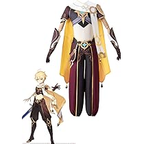 Amazon.co.jp: [IUIU] 原神 げんしん Genshin 空 旅人 主人公 コスプレ 