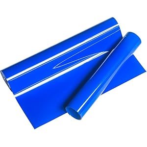 VINYL FROG 熱転写ラバーシート アイロンプリントシート ロイヤルブルー(青系) 155cm×25cm