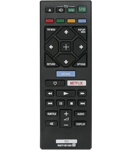 RMT-B104C Replacement Remote for Sony Blu-ray DVD BDP-S185 BDP