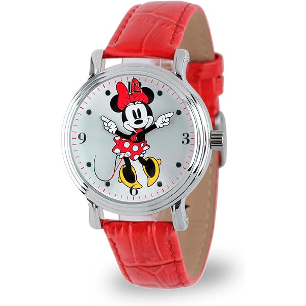 ディズニーDisneyミニーちゃん腕時計非売品送料込み Amazon.co.jp: ディズニー ミニーマウス レディース シルバー