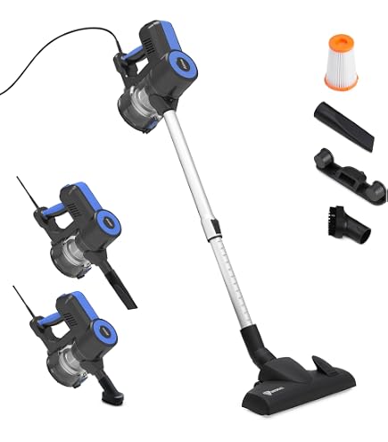 Aspirateur Main Vexilar C8 600W / 60kPa - Câble 7m Pour Voiture, Atelier, Maison