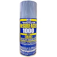GSIクレオス Mr.サーフェイサー1000 スプレー 徳用 グレー 170ml ホビー用表面処理材 B519