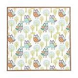 Deny Designs Wendy Kendall, Woodland, Framed Wall Art, Large, 30" x 30" [並行輸入品]