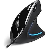 ぺリックス PERIMICE-513 エルゴノミクスマウス 有線 垂直型 エルゴノミクスデザイン 1000/1600 DPI 右手用 長時間の使用でも疲れにくい 【正規保証品】