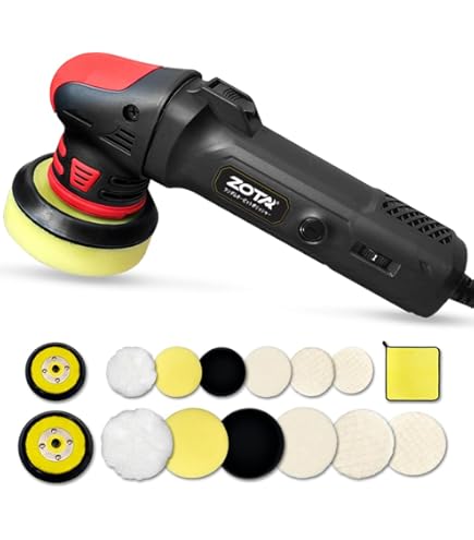 Amazon | ポリッシャー,75mm小型 ランダムオービタル式,100V六段変速
