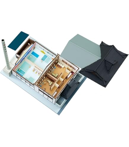 Amazon | エコラクチャー MD01 マイクロドールハウス農家 ジオラマ用品