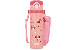 サーモス 真空断熱キッズケータイマグ 0.5L ミニー コーラルピンク 子供用 通園通学 JOI-500DS CP