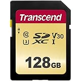 トランセンドジャパン SDカード 128GB MLC NAND 採用 UHS-I U3 V30 Class10 【データ復旧ソフト無償提供】TS128GSDC500S-E【Amazon.co.jp限定】