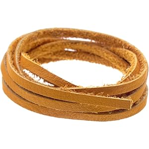 Napist (ナピスト) 鹿革紐 ネックレス [ 本革 セーム革 ディアスキン 平紐 ] ハンドメイド メンズ レディ…