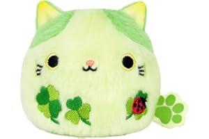 三英貿易(Sanei Boeki) だんごフレンズ 花ねこだんご クローバー W7.5×D6×H7cm ぬいぐるみ NDH03