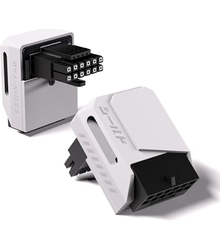 Amazon.co.jp: EZDIY-FAB 12VHPWR 12+4ピン 90度角度アダプター 電源