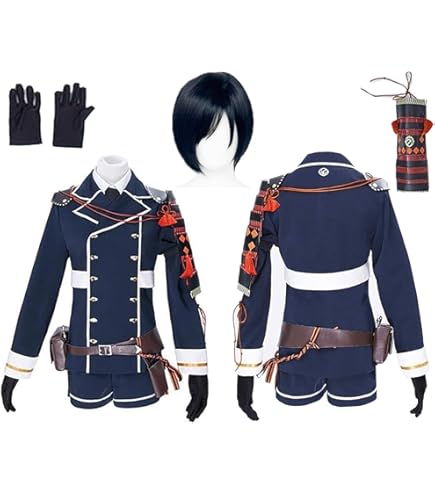 Amazon.co.jp: コスプレ衣装+ ウイッグ 刀剣乱舞 薬研藤四郎 cosplay