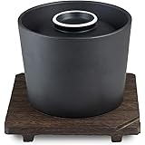 CtoC JAPAN 有田焼 おひつ炊飯鍋 ブラック 1.5合 日本製 直火 電子レンジ 対応