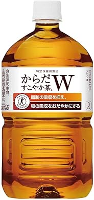 [トクホ] コカ・コーラ からだすこやか茶W 1.05LPET&times;12本