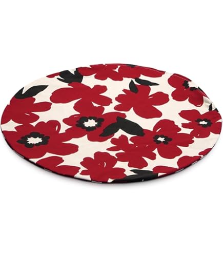 Amazon.co.jp: 円形 クッションカバー ガワ直径約60cm アメリ レッド
