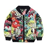 Cutelove　野球服　ジャケット　アウターウェア　アニメ　インプリント　ロングスリーブ　長袖　コットン　綿　男の子　ボーイズ　ベビー　赤ちゃん　幼児　春　秋　カコイイ　カジュアル　普段着　韓国