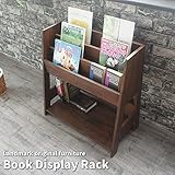 絵本ラック アジアン家具 チーク無垢 本棚 収納 書棚 マガジンラック 木製 無垢 子供家具 R164KA