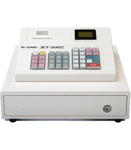 Amazon | インボイス対応レジスター クローバー電子 本体 JET400Z