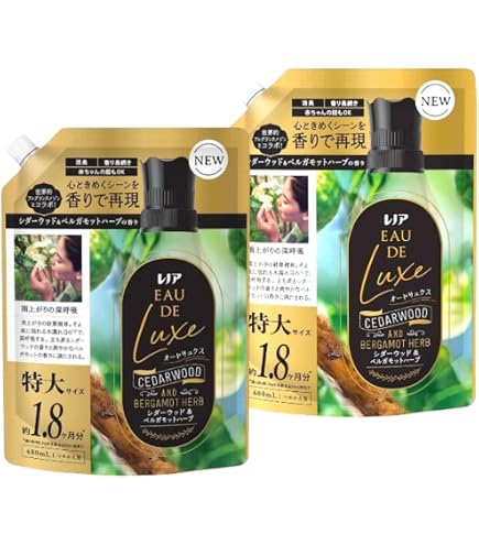 Amazon | レノア オードリュクス 柔軟剤 シダーウッド&ベルガモット