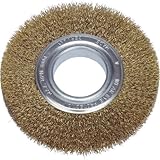 LESSMANN ホイルブラシ 100mm 0.2 真鍮線 323543