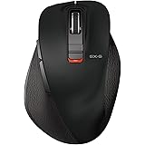 エレコム ワイヤレスマウス Bluetooth EX-G 握りの極み 5ボタン マルチペアリング Mサイズ ブラック M-XGM15BBBK