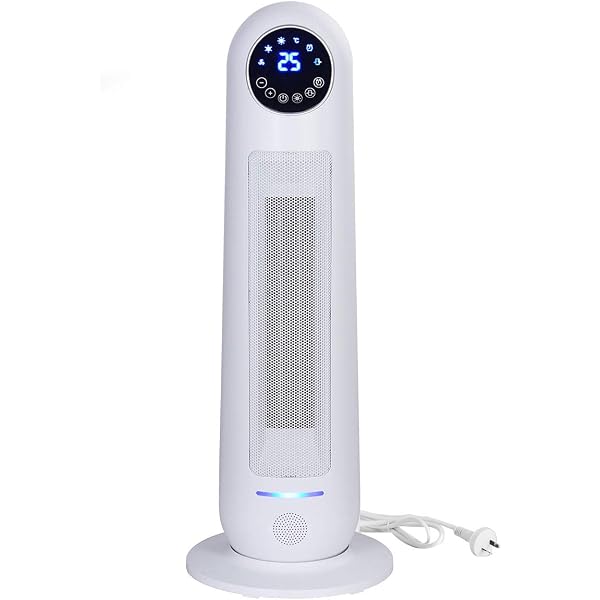 Pronti Electric Tower Heater 2200W Remote Control - White: Heating:  Amazon.com.au