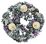 大橋新治商店 造花 リース 直径25cm 28-101