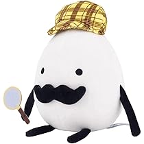 【公式品】ひみつのおるすばん　ぬいぐるみ　えだまめ夫人　まめお　まめこ　まめすけ ひみつのおるすばん】寸劇☆えだまめ夫人とまめこ、まめお、まめ