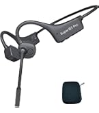 Super@3 Pro 骨伝導イヤホン Bluetooth マイク付 テレワーク Amazon.co.jp: 骨伝導イヤホン bluetooth マイク付き 通話専用 ノイズ