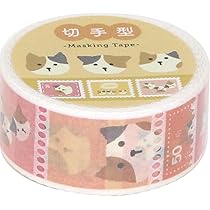 テープ・マスキングテープ Rabbit-PaperCutting- ピーターラビット マスキングテープ ベイク (フラワー)