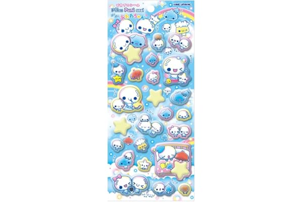 カミオジャパン シール PIKAPUNIシール あわわちゃん 229336