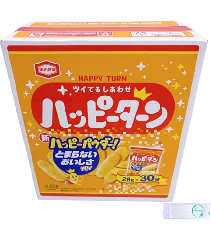 Amazon.co.jp: 亀田製菓 ハッピーターン 32g×10袋 : 食品・飲料・お酒