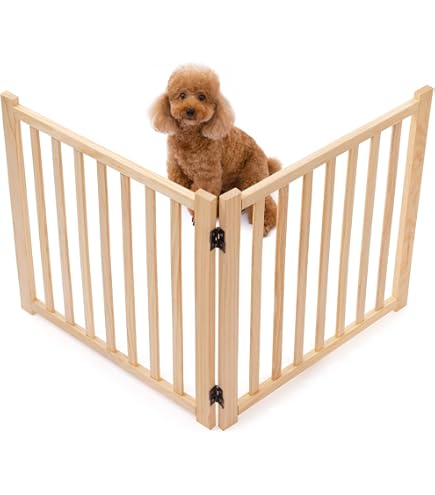 Kesoto2] Portable Expandable Accordion Dog Gate Adjustable Foldable Retractable Fence Door Baby Gate For Door Hallway Lawn Home Garden I.89118982