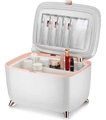 Amazon | 正規品 付き コスメ 専用 ミニ 冷蔵庫 化粧品 クーラー 収納