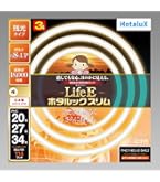 Amazon | NEC 丸形スリム蛍光灯(FHC) LifeEホタルックスリム 20形 電球