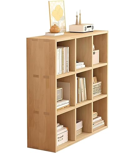 Amazon｜コーナー棚 飾り棚 4段 天然木 チーク無垢材 ディスプレイ