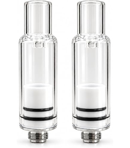 Amazon | anlerr 510 ガラスアトマイザー ワックス用 交換用 ガラス