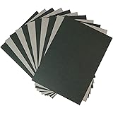 黒ボール紙 12号（厚み 約0.78mm） A4サイズ用 台紙・厚紙・表紙・ボール紙用【10枚】215x302mm