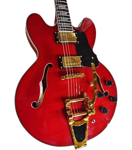 Amazon | Epiphone/Inspired by Gibson ES-335 Figured Raspberry Tea 